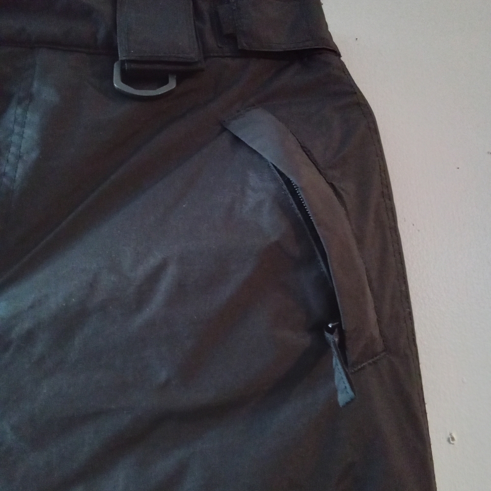 Men's Charcoal Cargo Pants - Picture 3 of 7